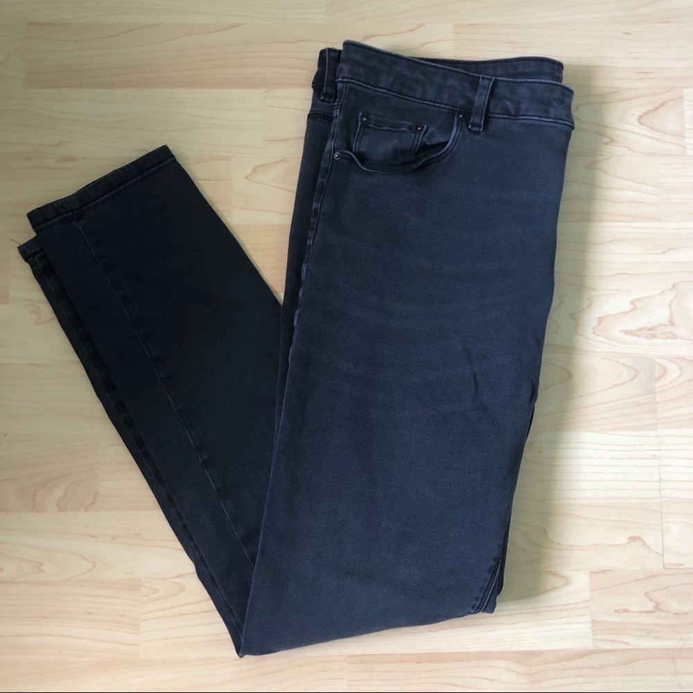 ASOS curve stretchy high waisted skinny jeans